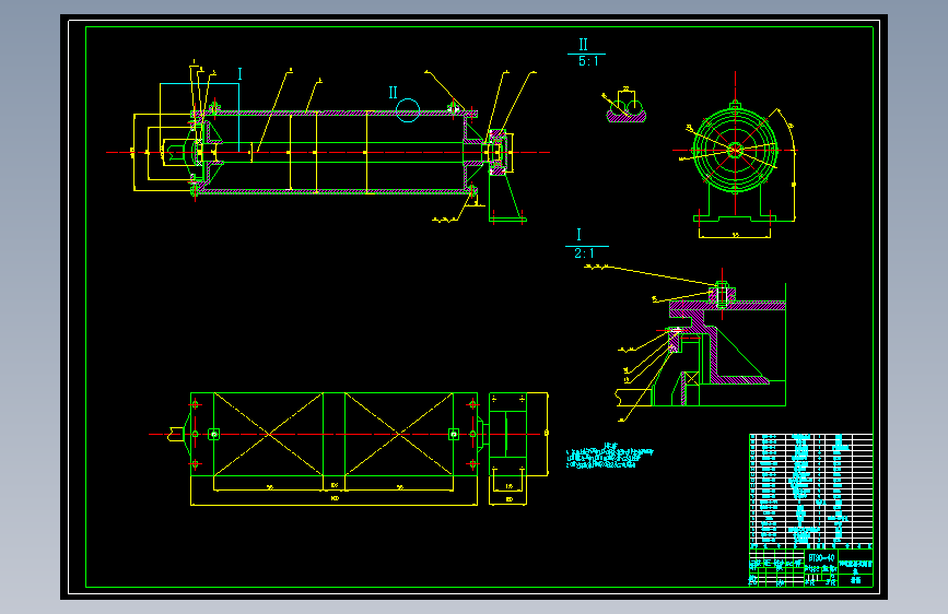十10吨位跨度22.5m的桥式起重机起升机构的设计含CAD图纸及说明