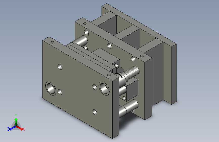 货车转轴压板模具设计