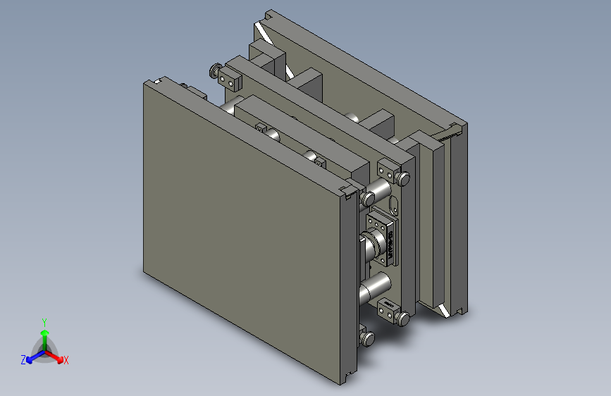 圆铁桶盖子模具设计