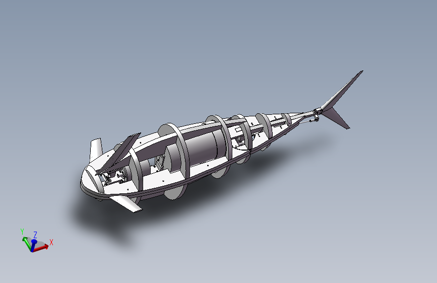 仿生鱼三维模型及其运动仿真=493022=15
