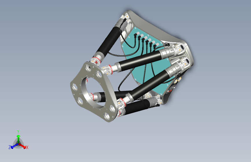 斯图尔特六足并联平台
