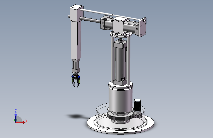 气动机械手机器人末端操作器