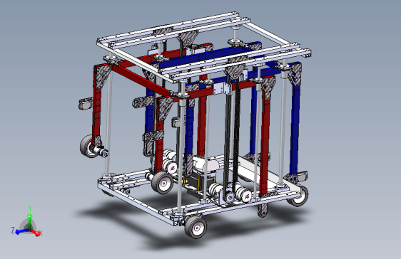新型爬楼梯机器人