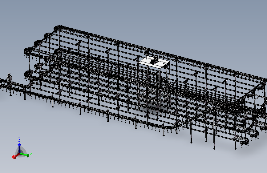 电镀喷涂悬挂流水线