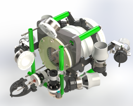 Alligator-ROV水下机器人结构