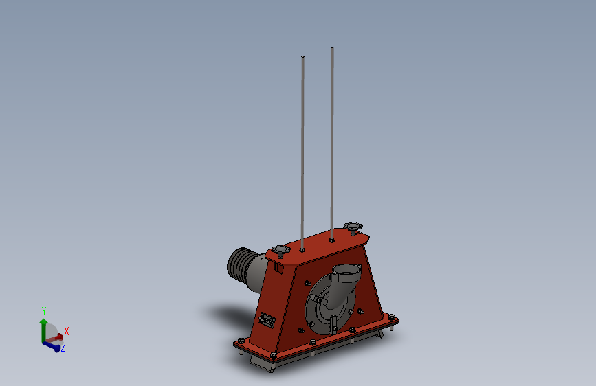 Q034轴座式抛丸器