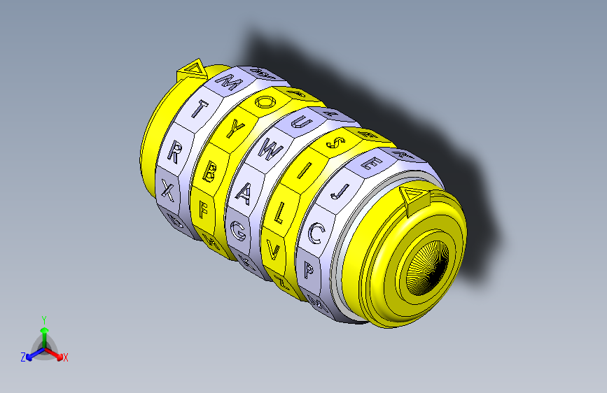 Cryptex达芬奇密码桶