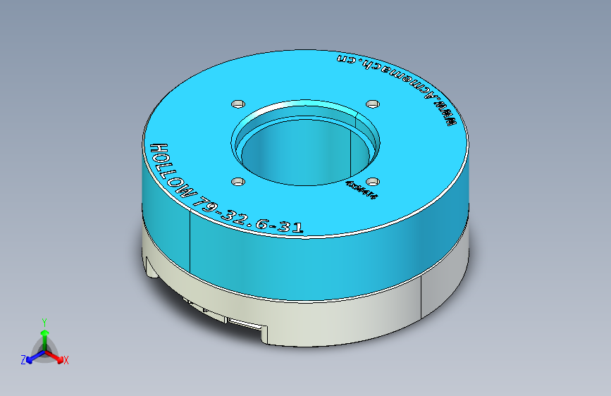 空心轴伺服电机
