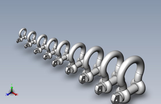 9款高强度弓形吊装锁扣卸扣--986799-35