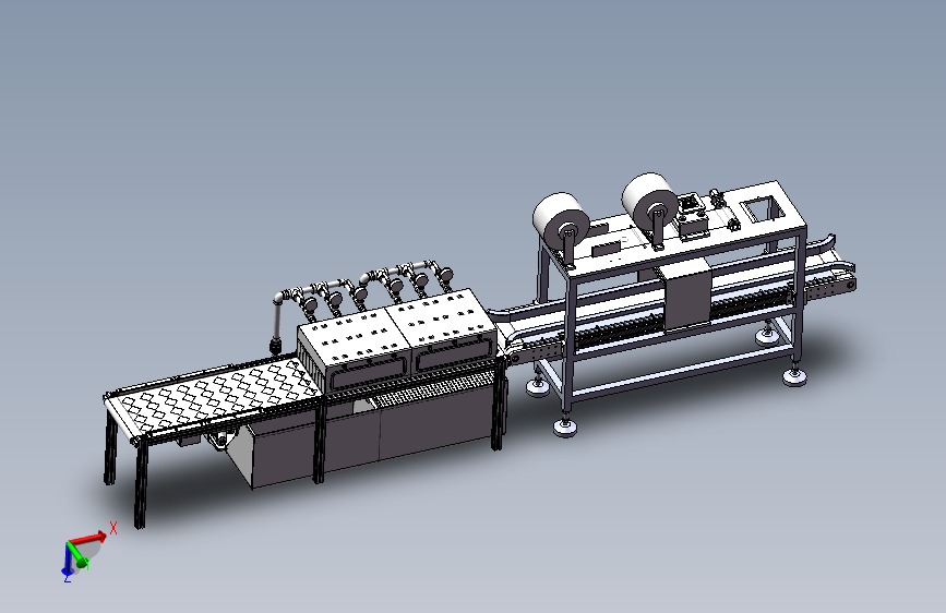 菜叶洁净化处理包装一体化机械