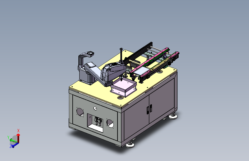 自动可变间距双皮带分拣机 sw21