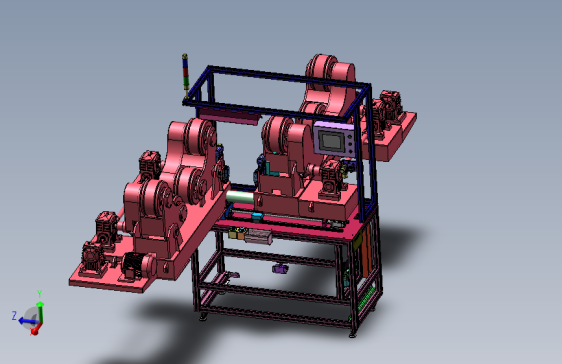 双头旋切收口机 sw21