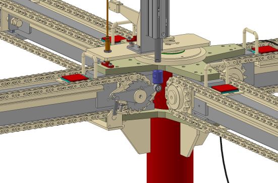 绕珠堆垛机链轮
