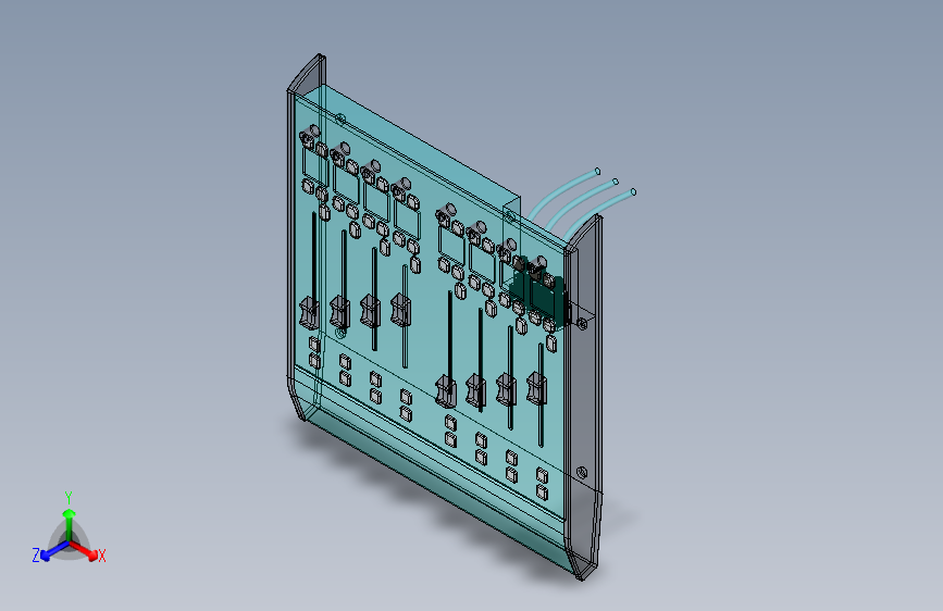 朗沃水晶桌面架