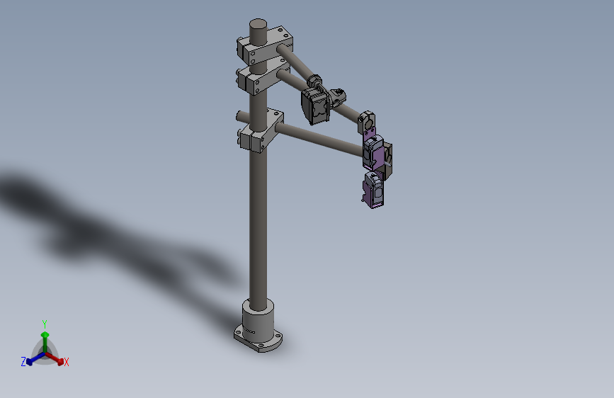 光电传感器调节支架