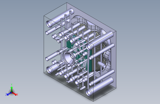 精美水果盘模具设计
