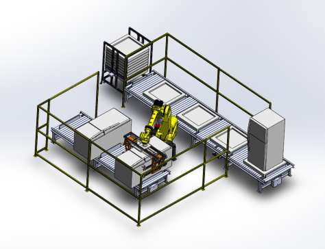 柜式包装机器人