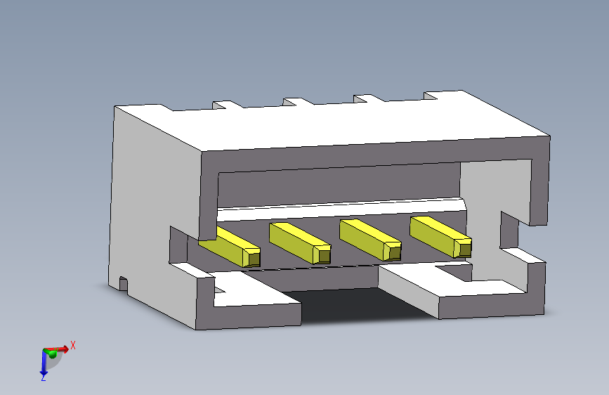 PH2.0-4PS 零件图.SLDPRT