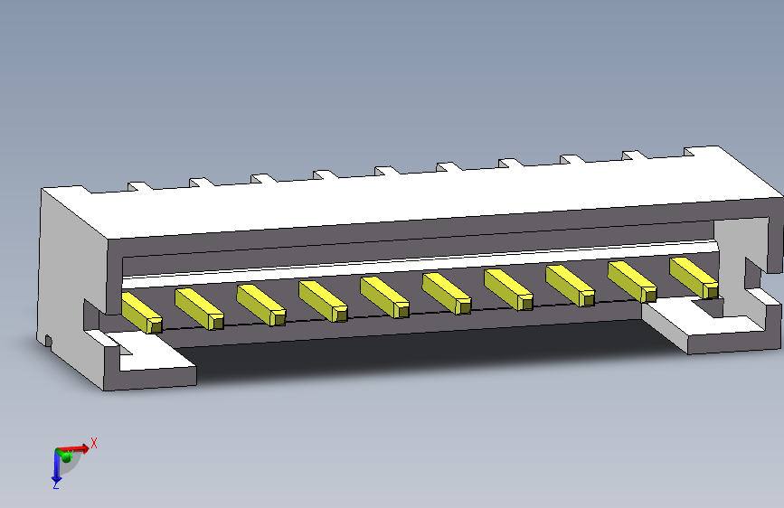 PH2.0-10PS 零件图