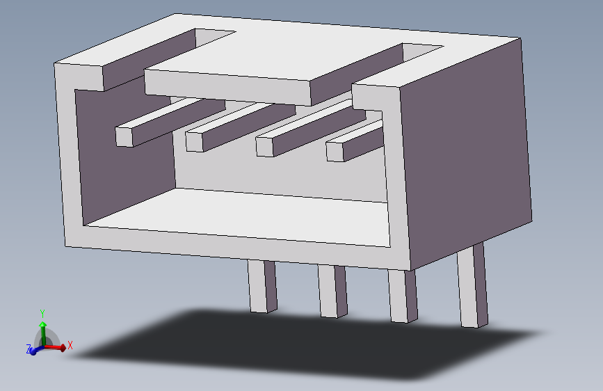卧式--XH2.54-4P.SLDPRT
