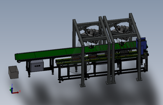 混沌下料装盒线 sw21
