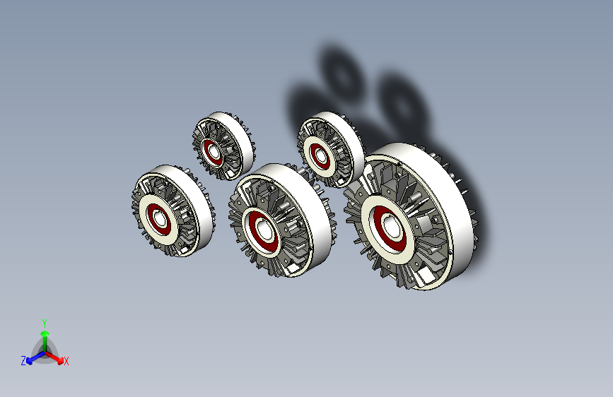 空心轴止口支撑磁粉制动器5种型号