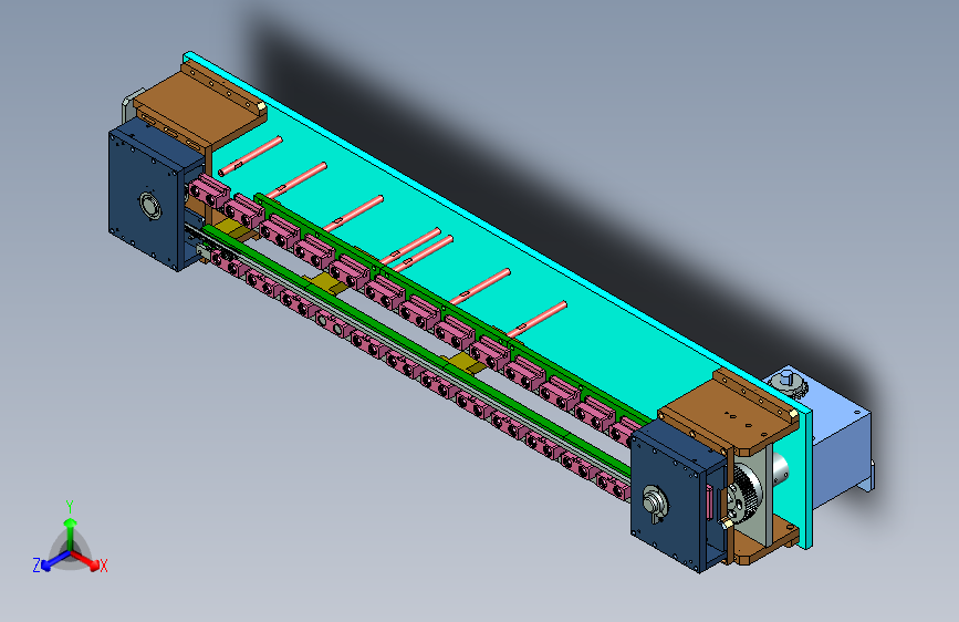 链条多工位循环输送线设计