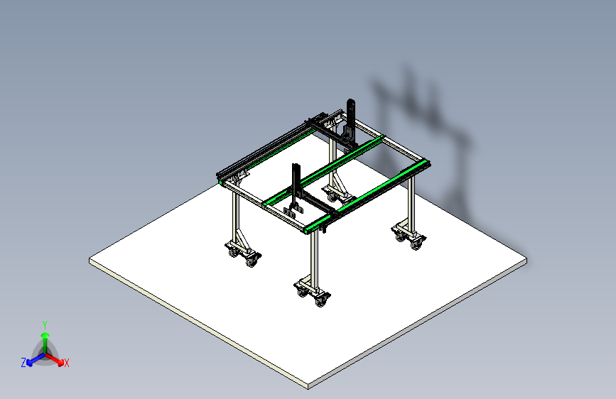 龙门架快递搬运机器人