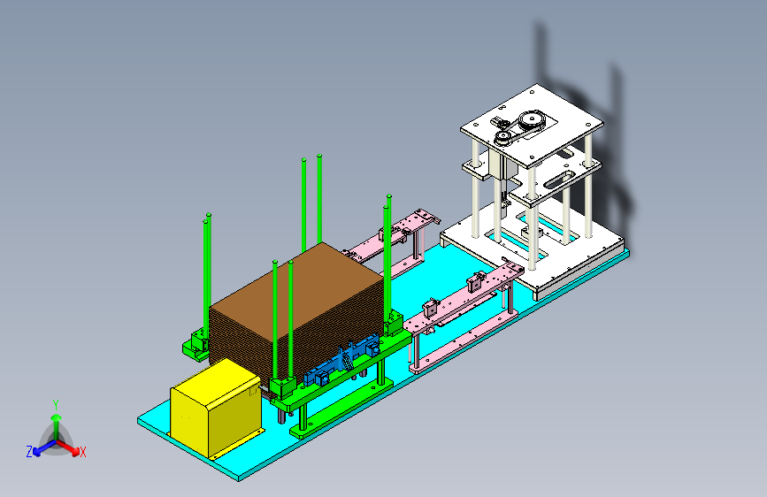 木板级进送料设备设计