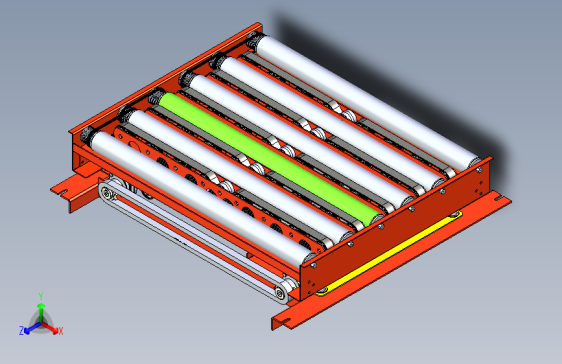 皮带滚筒式双向移载机