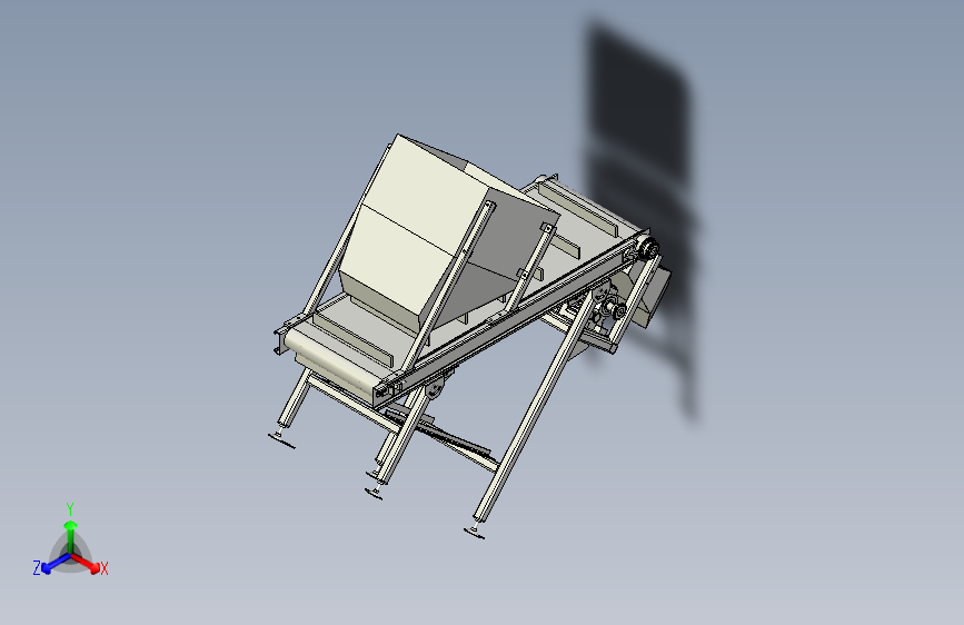皮带上料提升机