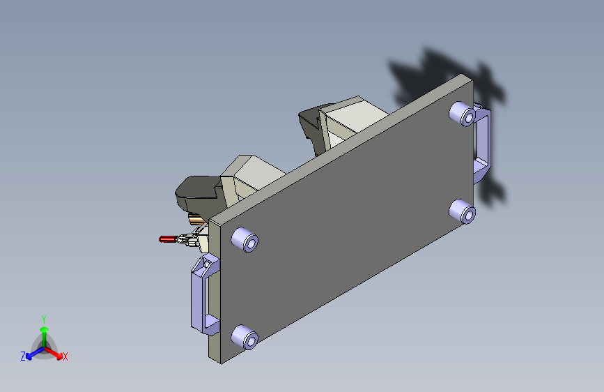汽车后桥U形小件检具