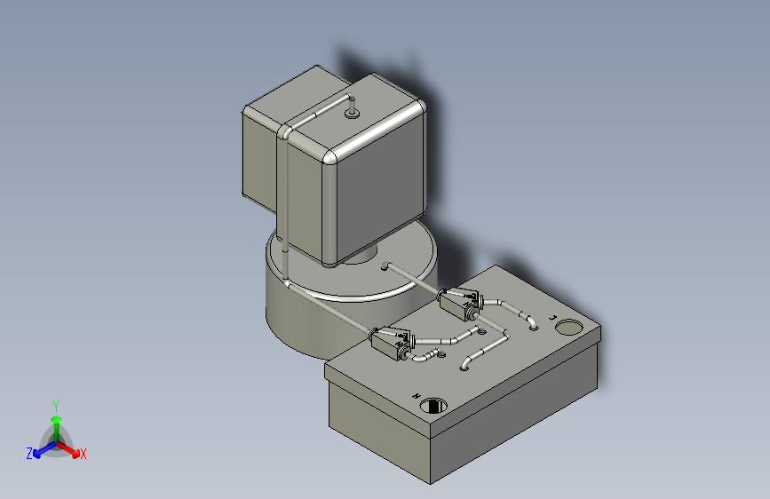 一种冷暖水交替刺激锻炼敏感度器具