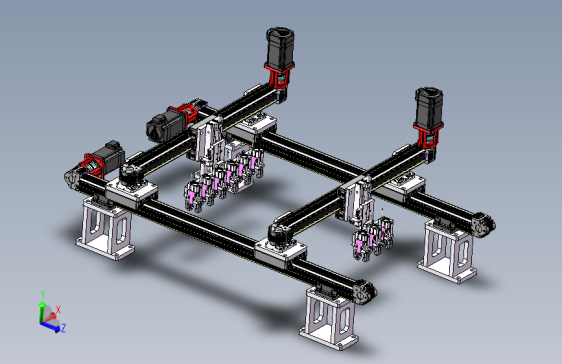 双Y轴移载机械手sw18