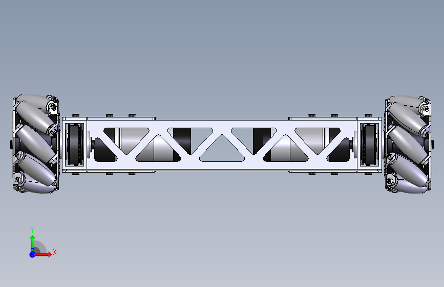 四轮动力传动机器人