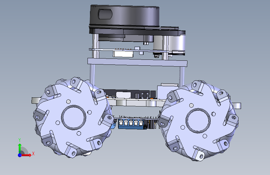 微型全向轮机器人