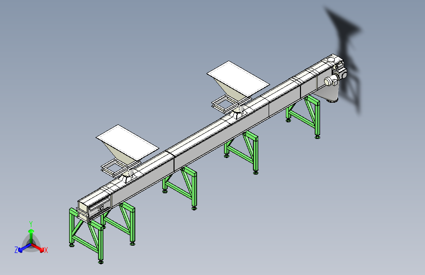 提升机料仓配料器，食品级，谷物。