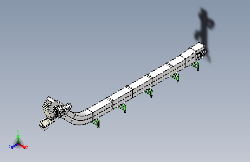 物料、谷物提升输送机。