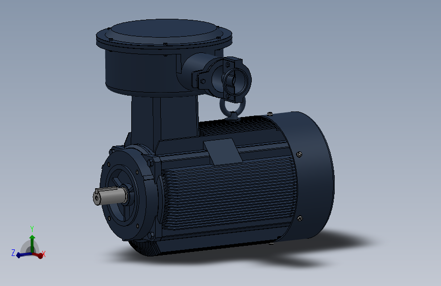 三相异步电动机YB3-80M-(2.4.6.8)-B14安装