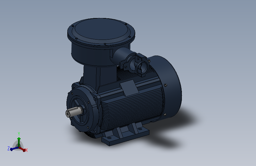 三相异步电动机YB3-80M-(2.4.6.8)-B34安装