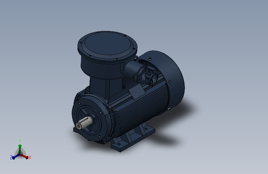 三相异步电动机YB3-90L-(2.4.6.8)-B34安装