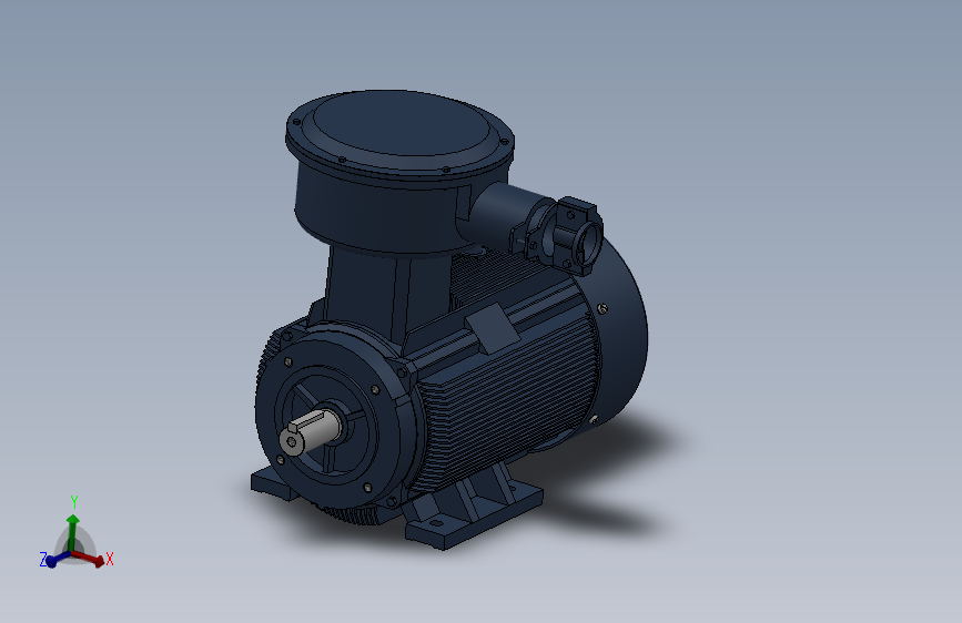 三相异步电动机YB3-90S-(2.4.6.8)-B34安装