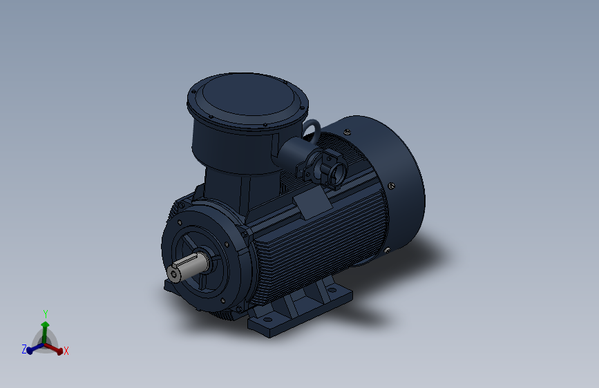 三相异步电动机YB3-100L-(2.4.6.8)-B34安装