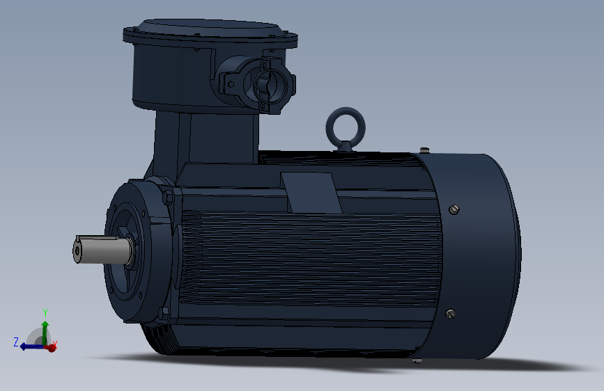 三相异步电动机YB3-112M-(2.4.6.8)-B14安装