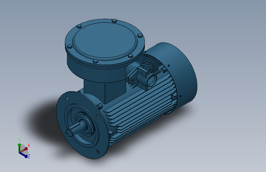 三相异步电动机YBX3-90L-(2.4.6.8)-B5安装