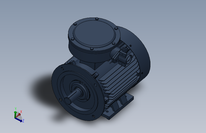 三相异步电动机YBX3-132S1-2-B35安装