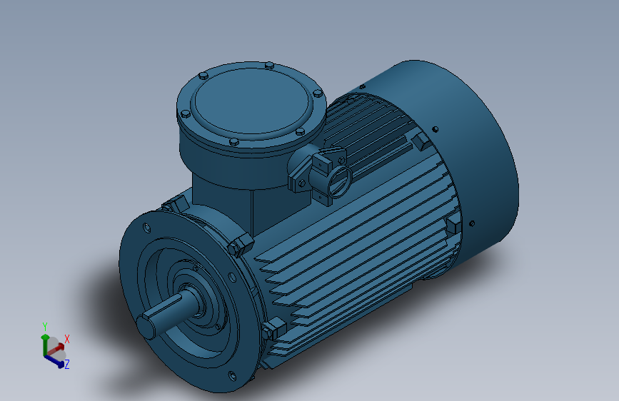 三相异步电动机YBX3-180L-(2.4.6.8)-B5安装