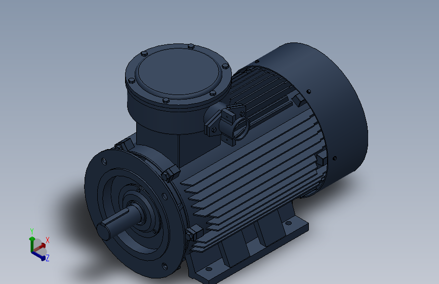 三相异步电动机YBX3-180L-(2.4.6.8)-B35安装