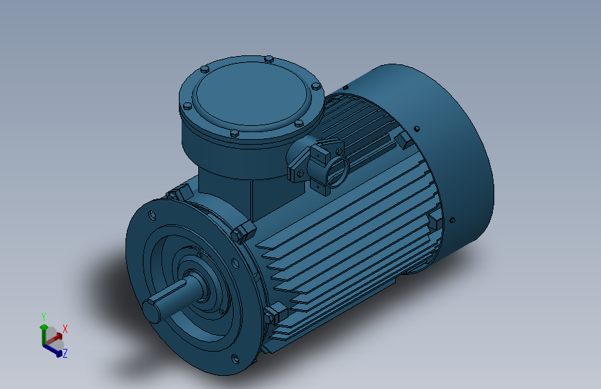 三相异步电动机YBX3-180M-(2.4.6.8)-B5安装