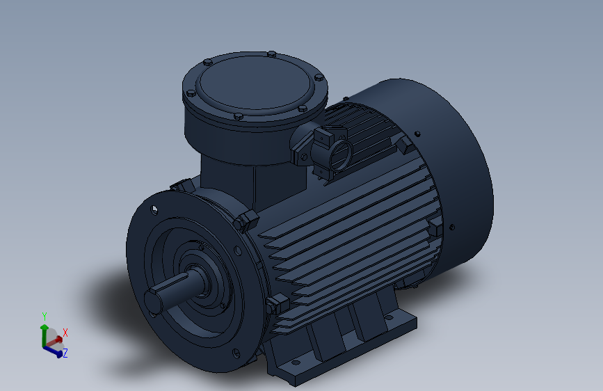三相异步电动机YBX3-180M-(2.4.6.8)-B35安装